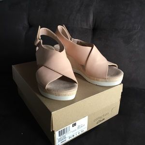 Clarks leather sandals